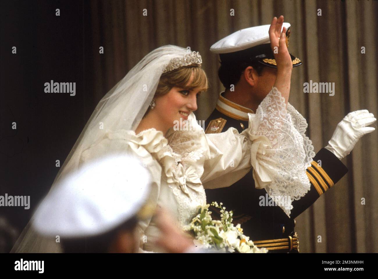 Matrimonio reale 1981 - Principe Carlo e Lady Diana Spencer Foto Stock