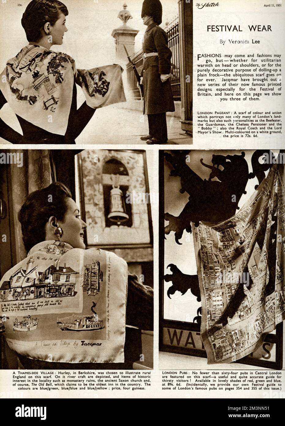 Abiti per il Festival della Gran Bretagna Foto Stock