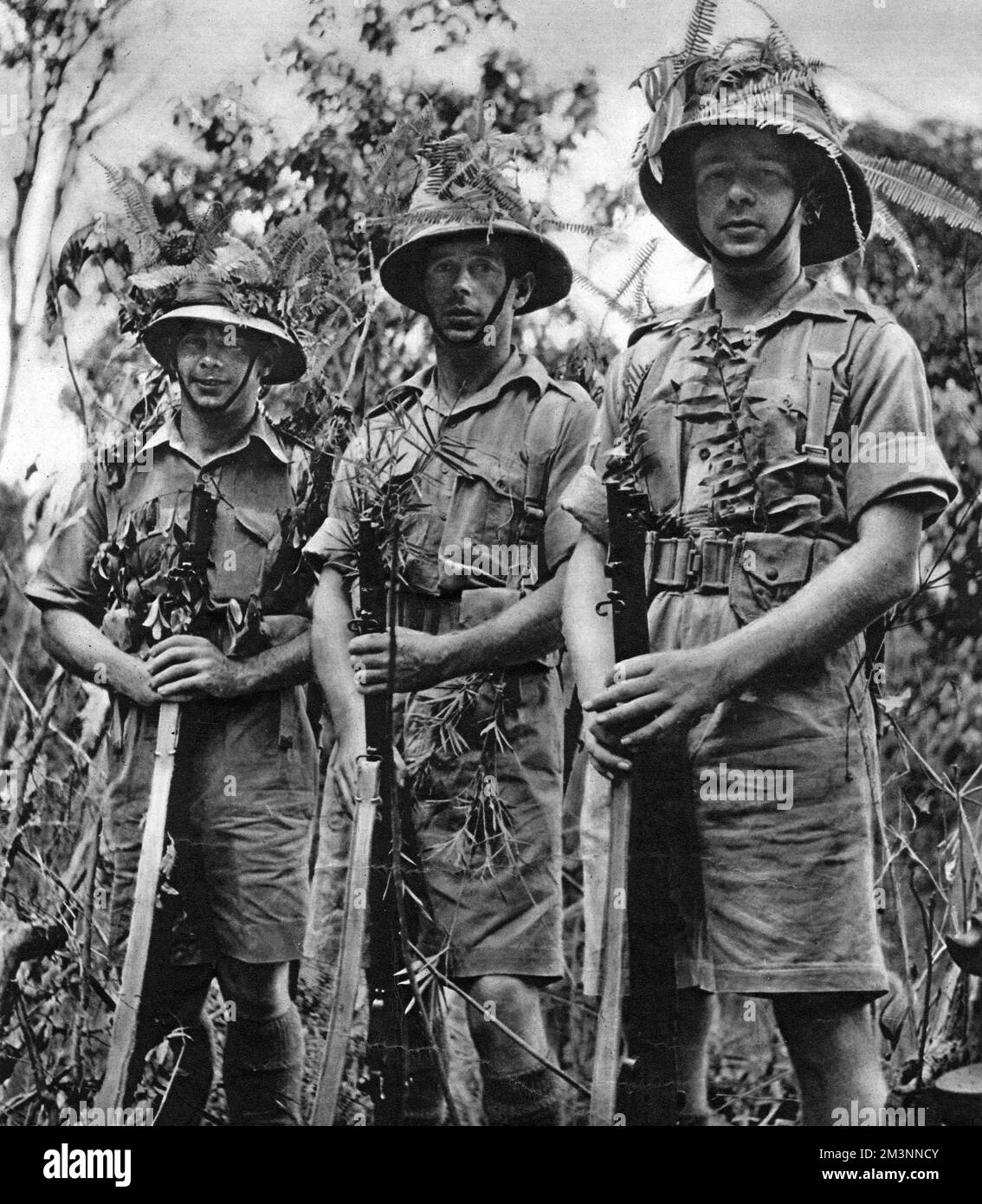 Manchester Regiment in Malesia Foto Stock