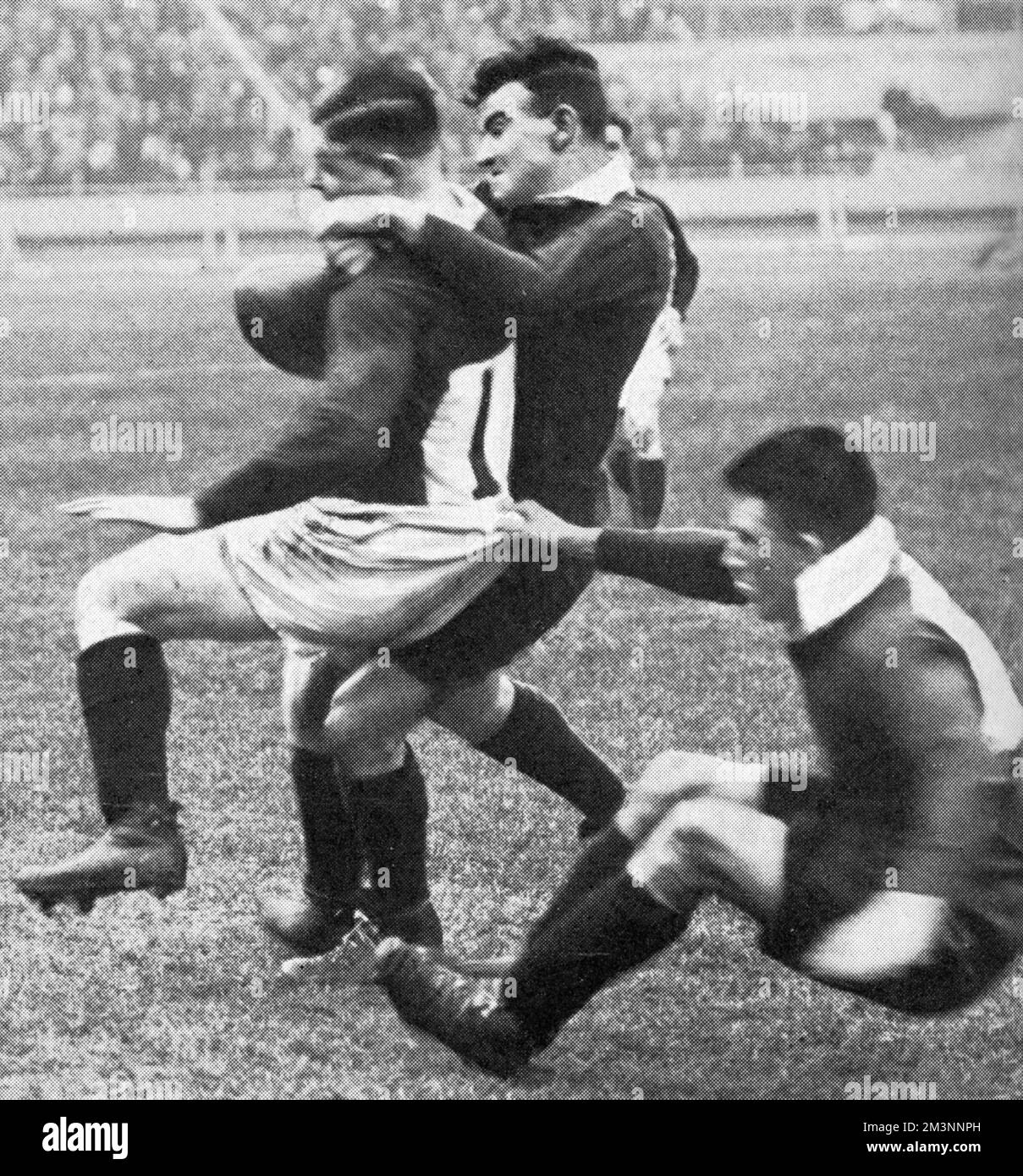 Galles contro Australia a Wembley, 1930 Foto Stock
