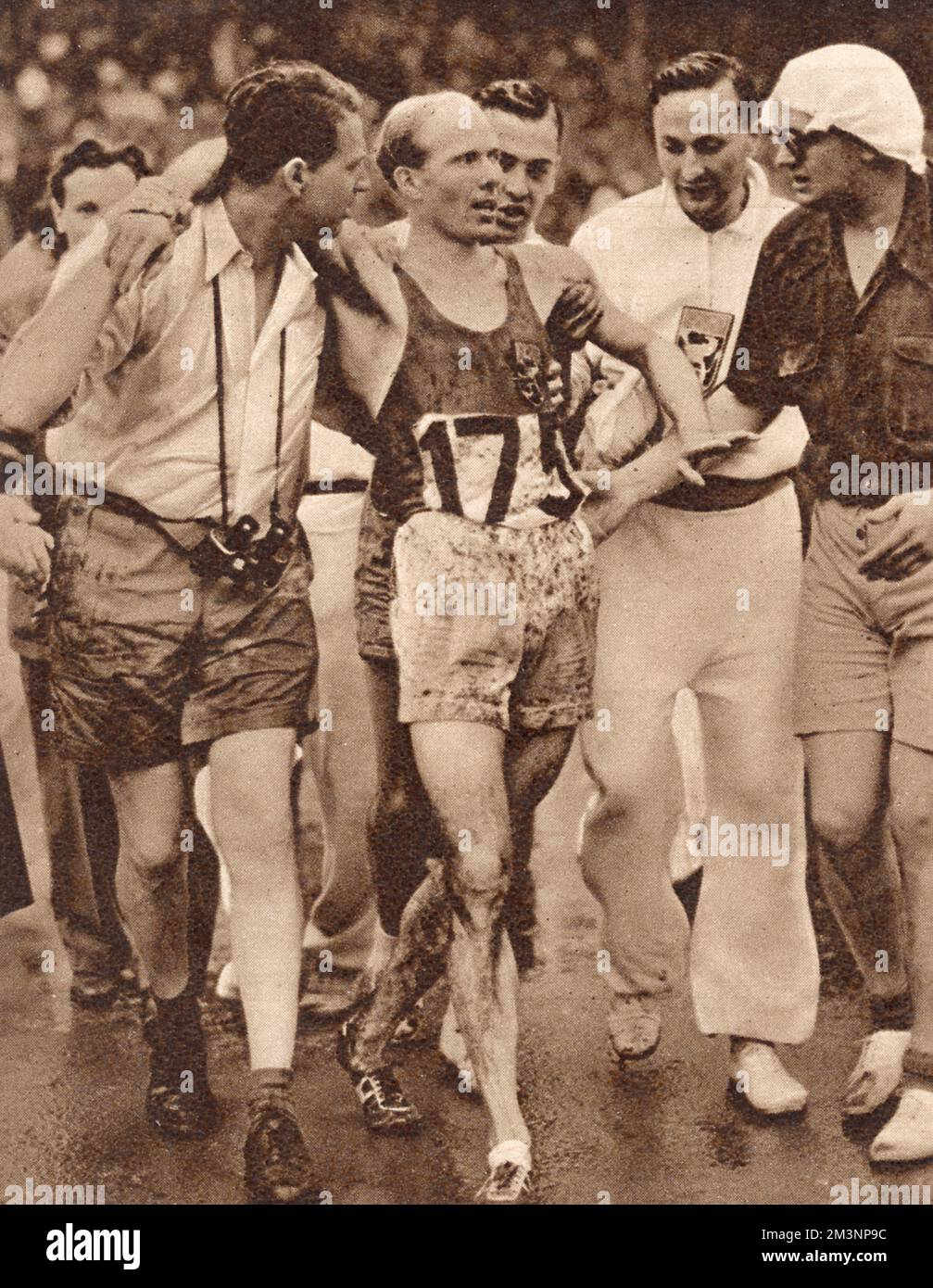 Reiff, vincitore dei 5.000 metri e delle Olimpiadi di Londra del 1948 Foto Stock Reiff, vincitore dei 5.000 metri e delle Olimpiadi di Londra del 1948 Foto Stock