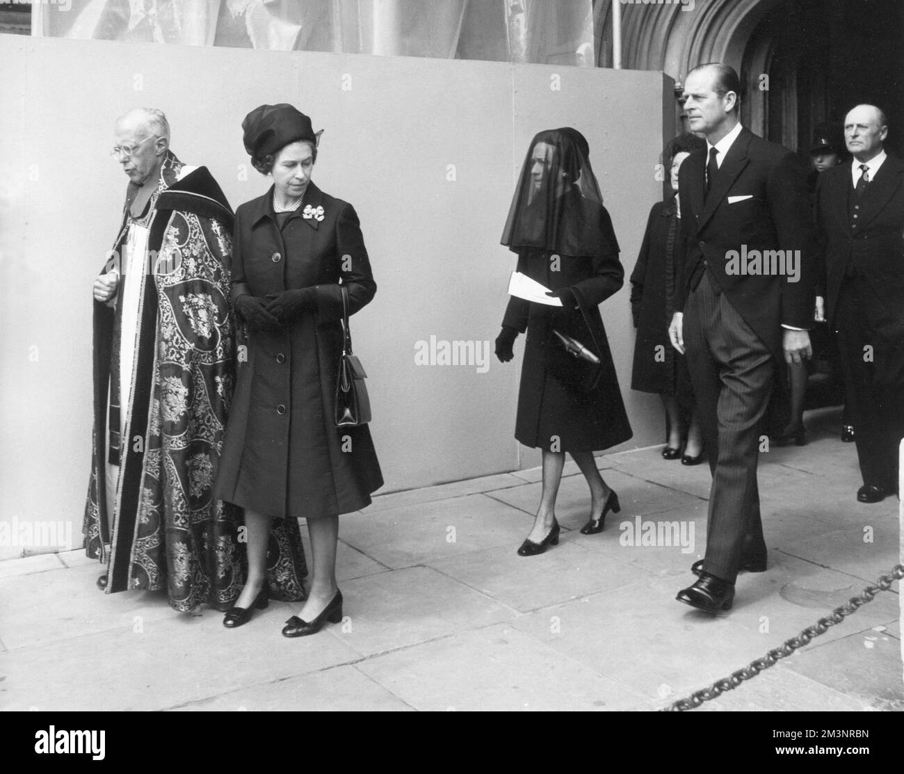 Servizio funebre del Duca di Windsor Foto Stock