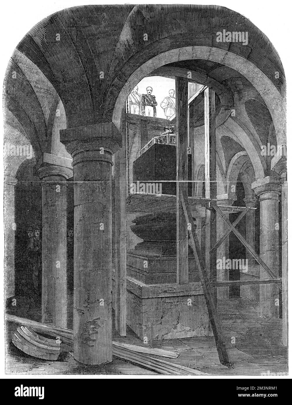 Il funerale del Duca di Wellington, 1852 Foto Stock