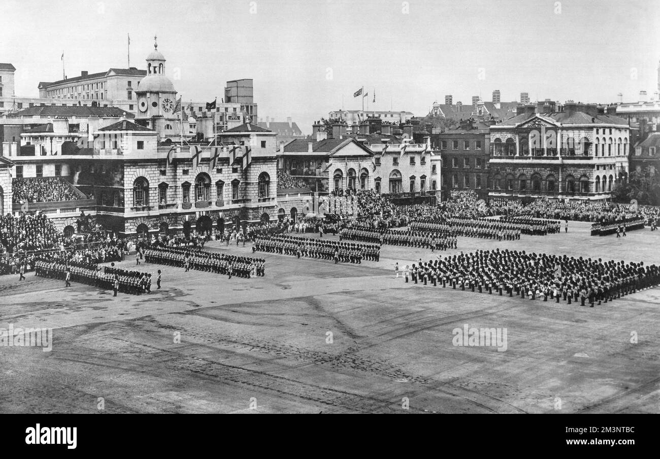 Incoronazione 1953, Parata di compleanno 11 giugno Foto Stock