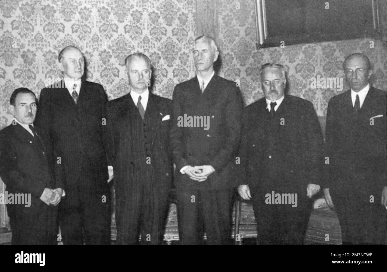 Nuovo governo polacco a Parigi, 1939 Foto Stock