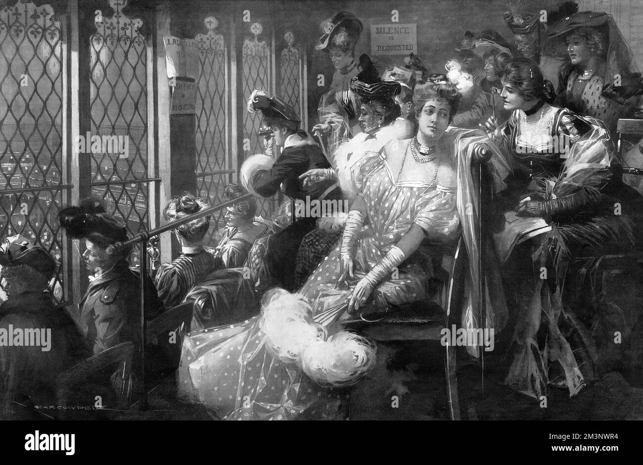 Galleria delle signore Foto Stock