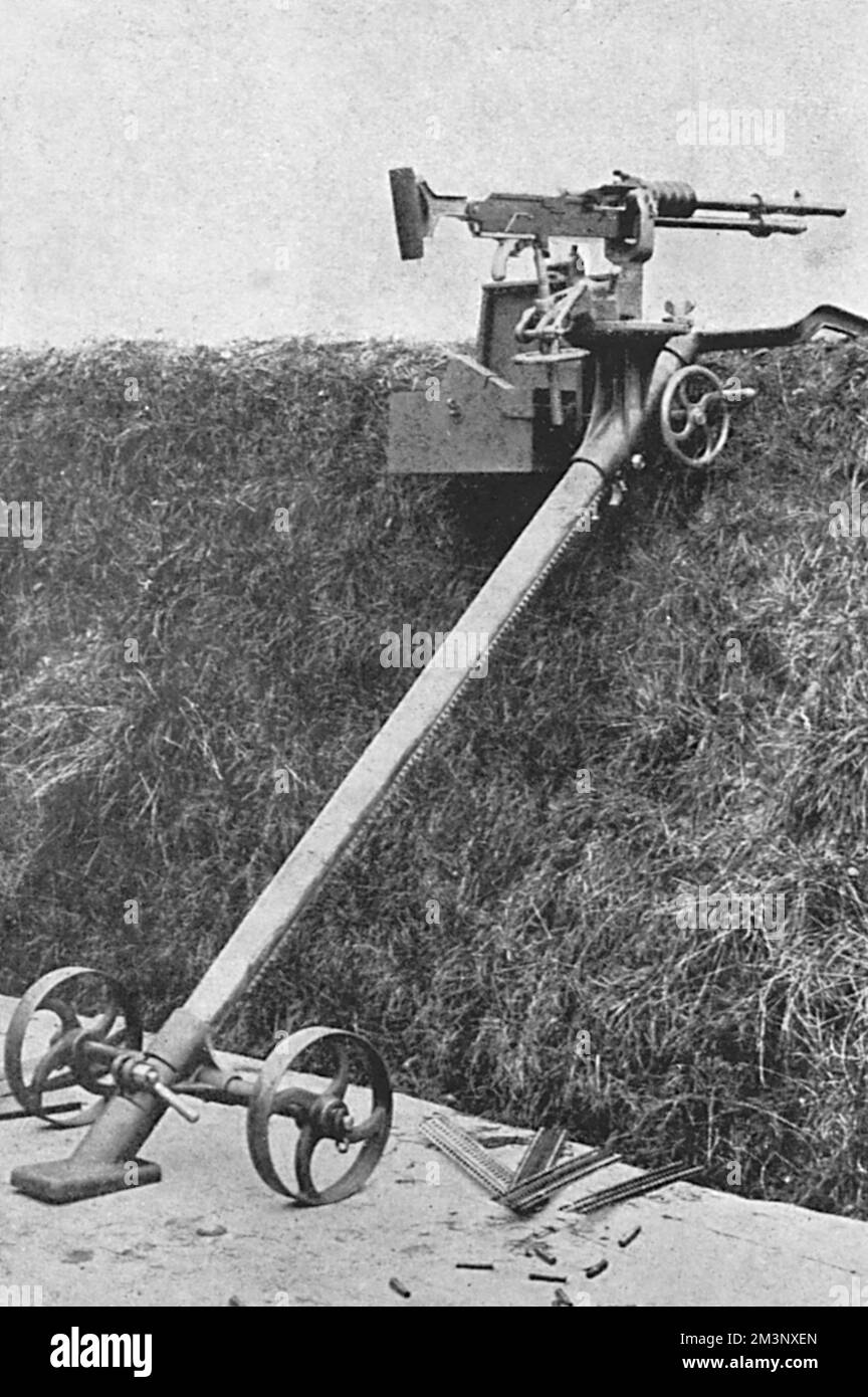 Pistola automatica Hotchkiss Foto Stock