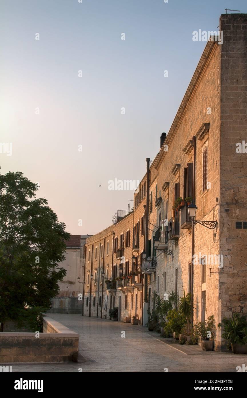 Centro storico di Bari, Puglia, Italia Foto Stock
