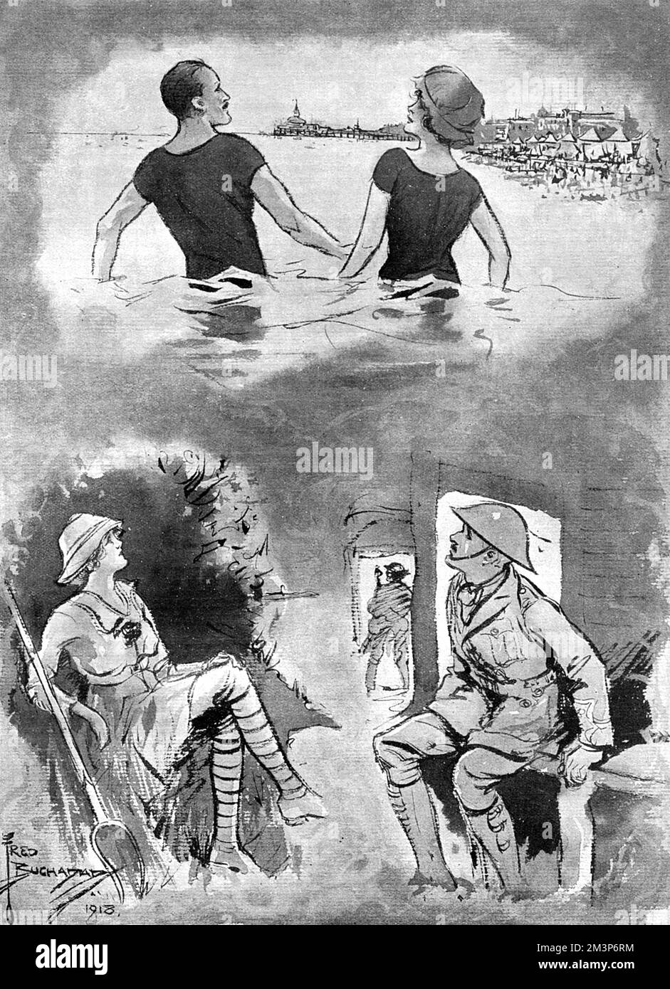 The Same Dream di Fred Buchanan Foto Stock