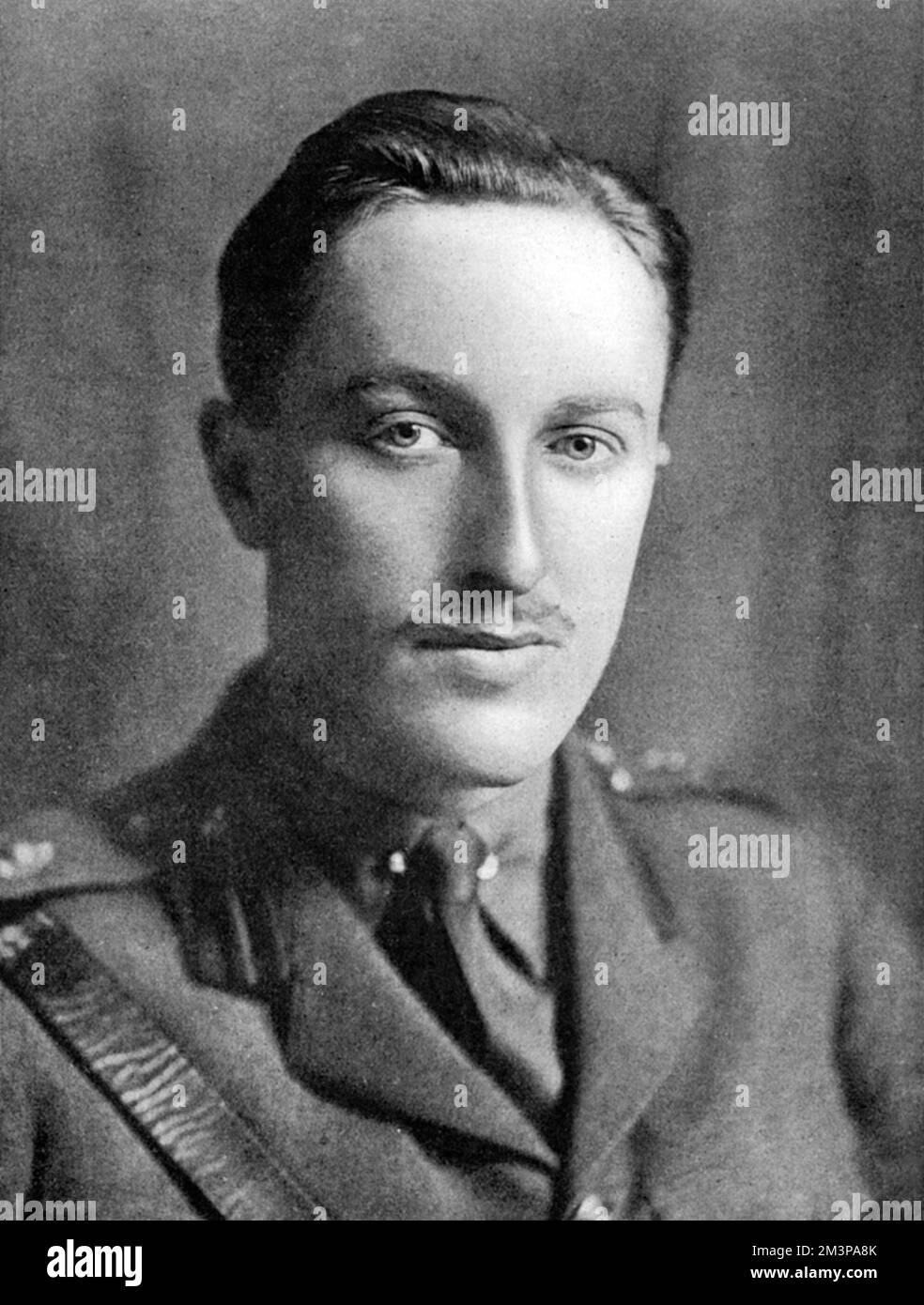 Lord Titchfield (VII duca di Portland) in uniforme, prima guerra mondiale Foto Stock