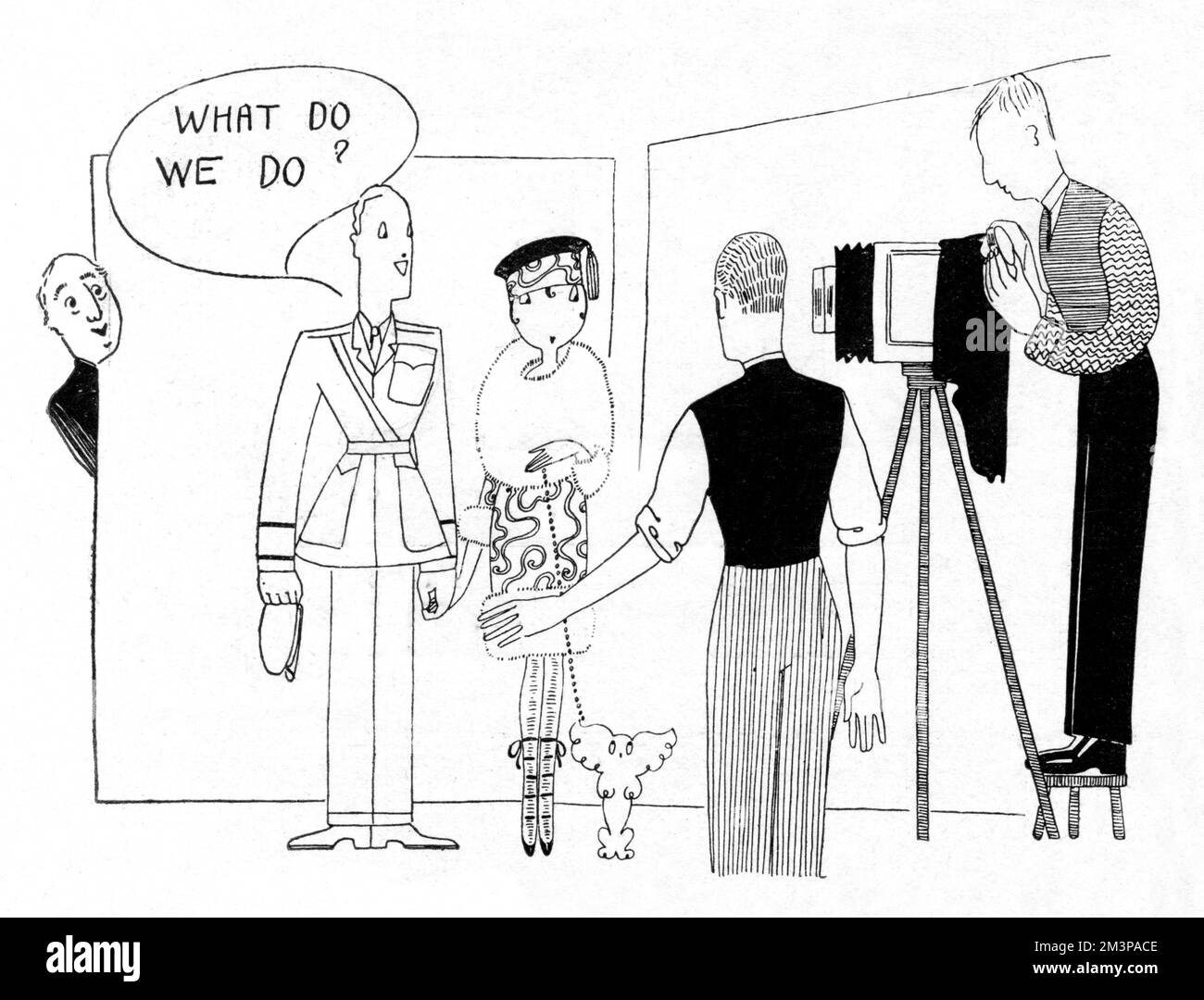 Eve del Tatler diventa una star del cinema, 1918 Foto Stock