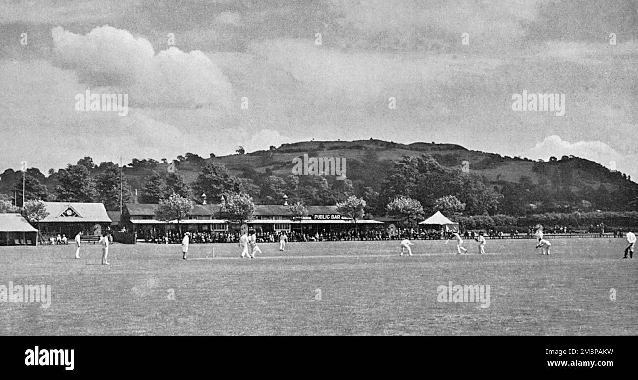 Campo da cricket Gloucester Foto Stock