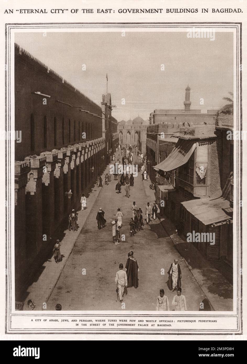 Baghdad nella prima guerra mondiale Foto Stock