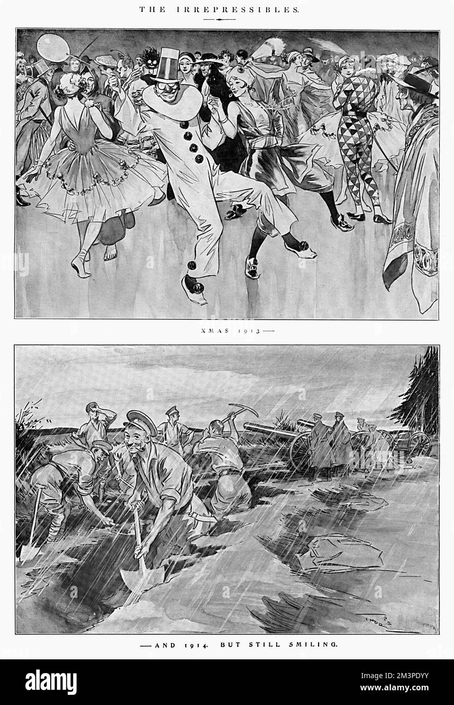 Gli Irrespressibles di J. H. Thorpe Foto Stock