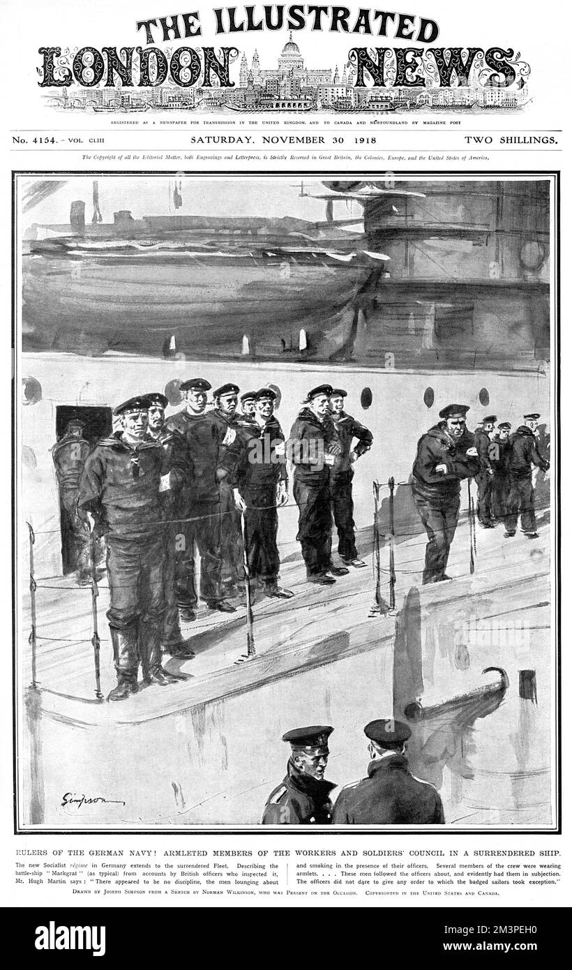 Nuovi governanti della Marina tedesca Foto Stock