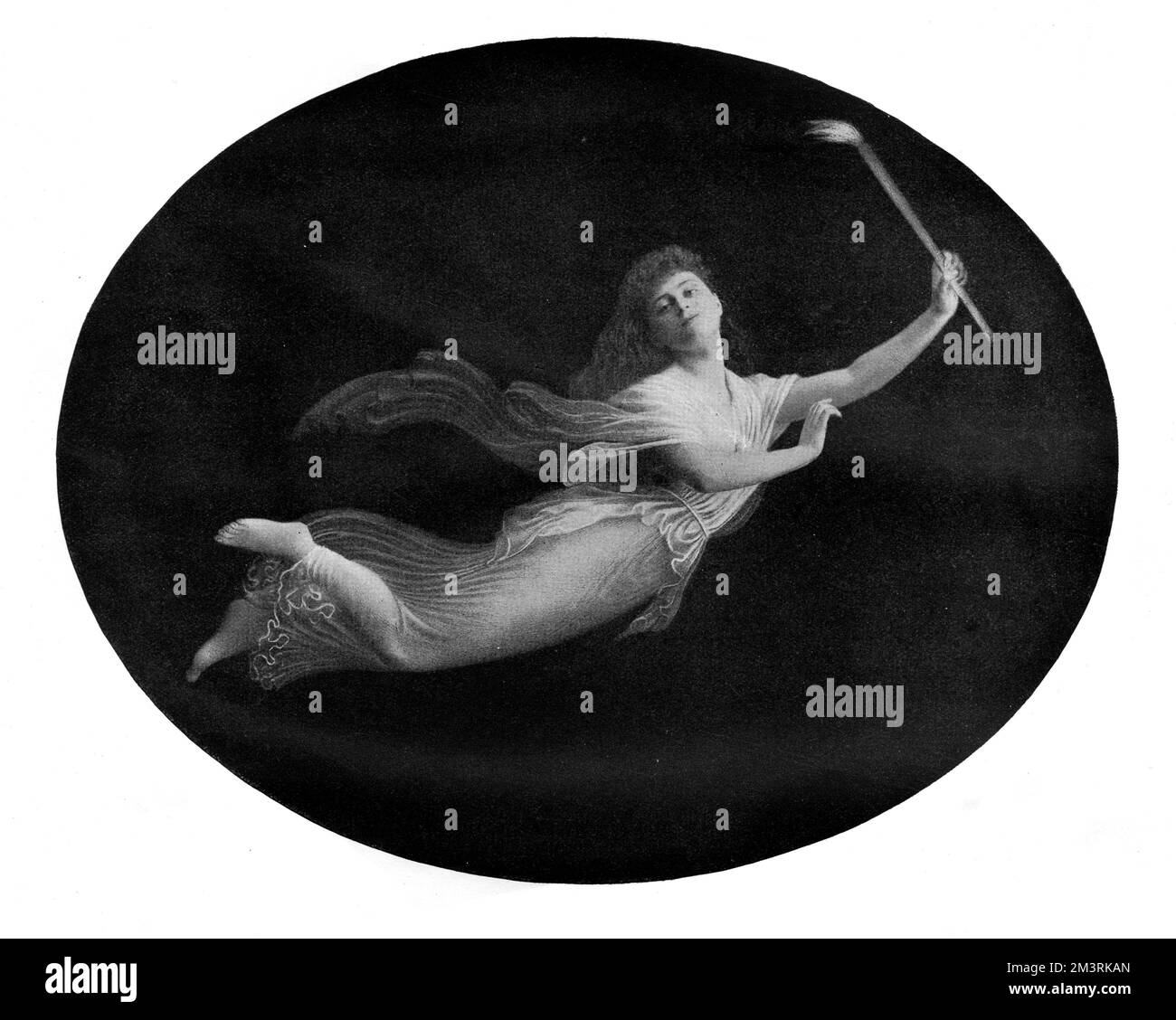 La torcia della notte Foto Stock