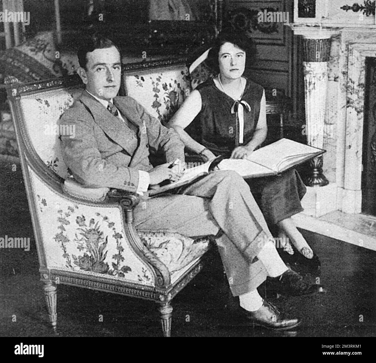 Marchese e marchesa di Milford Haven Foto Stock