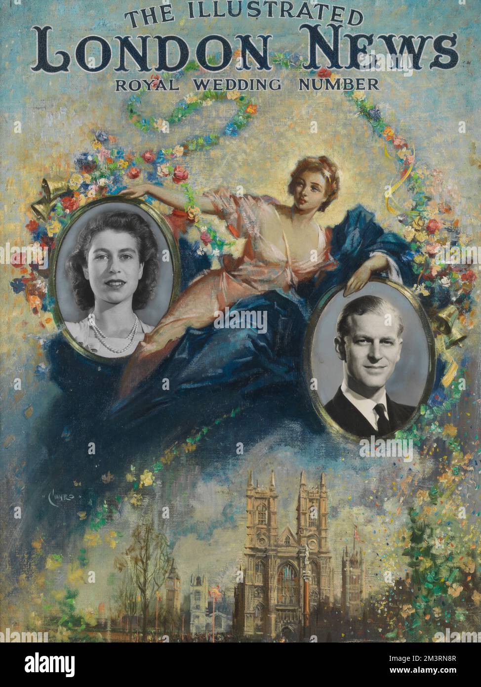 ILN Royal Wedding Number novembre 1947 Foto Stock