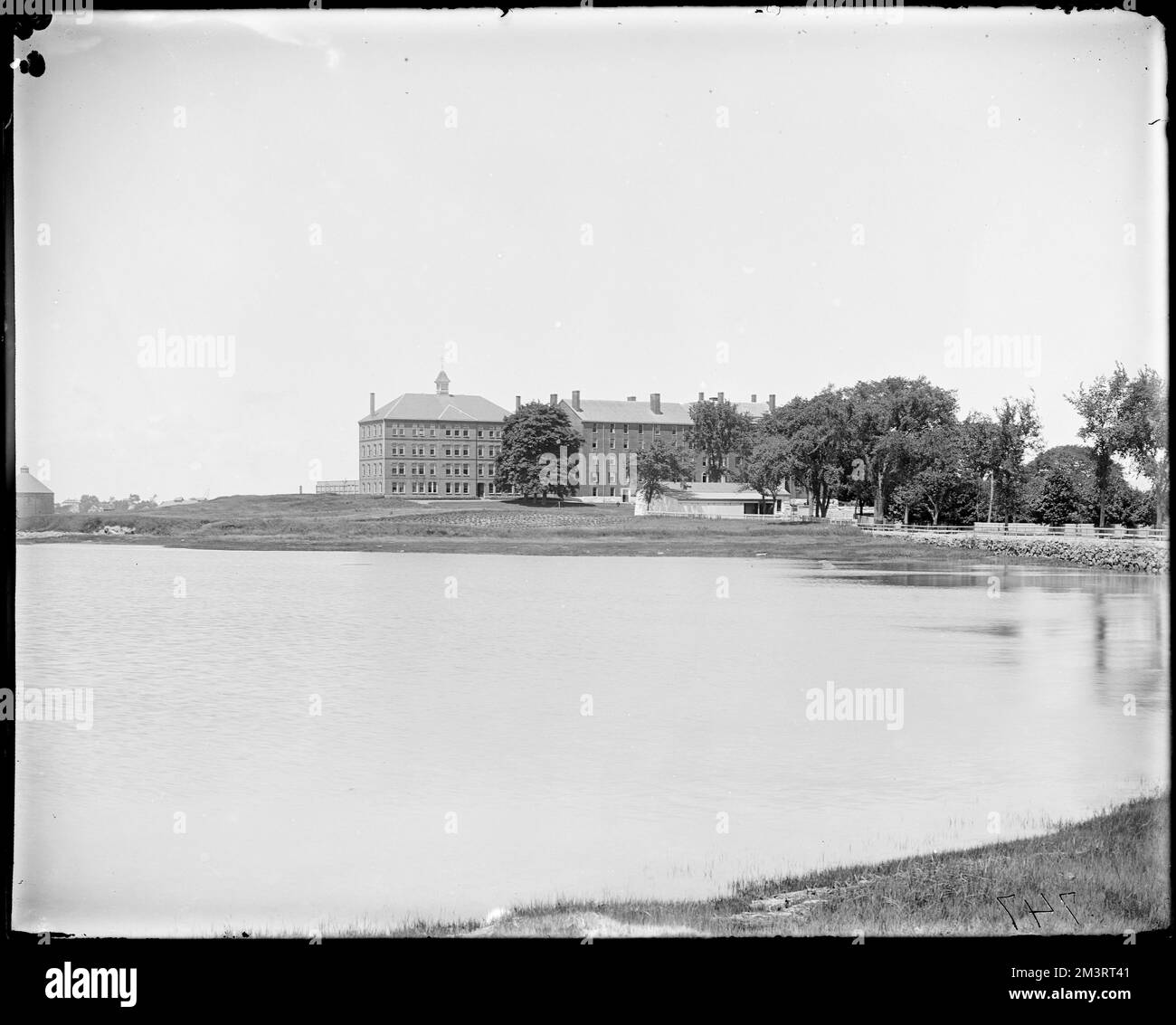 Salem, Salem Neck, Almshouse e Insane Asylum, Almshouses, asylums, Capes Coasts. Frank Cousins Collezione di negativi in lastra di vetro Foto Stock