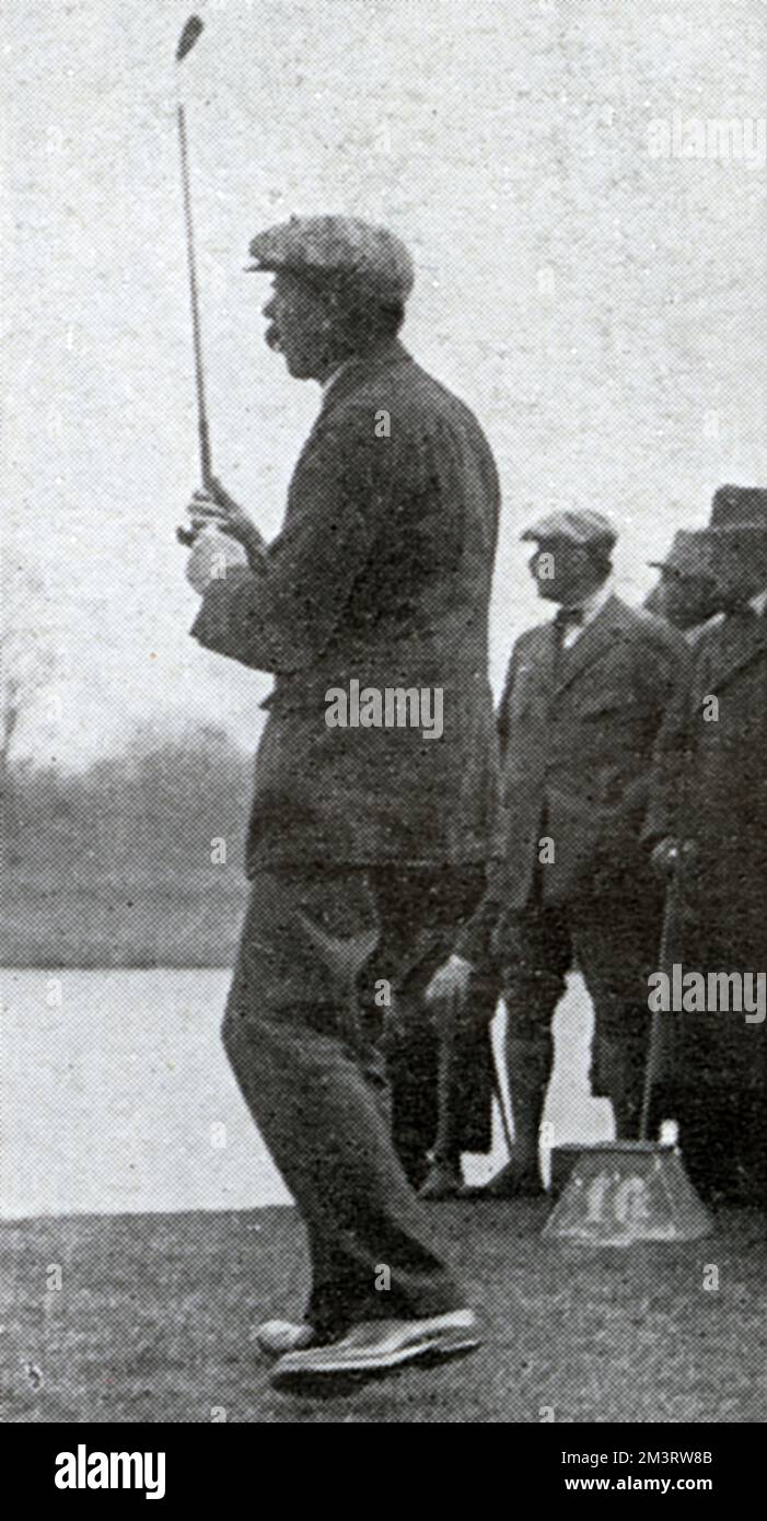 James Braid nel Golf of the Week Foto Stock