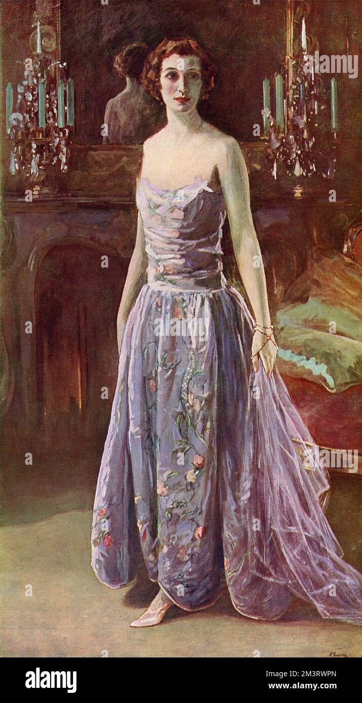 Lady Lavery di Sir John Lavery Foto Stock