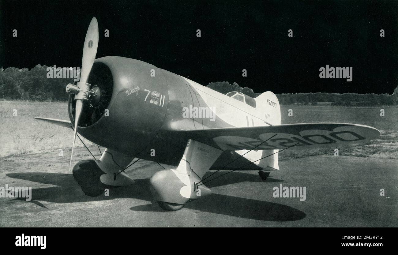 1932 Gee Bee Model R Racer Aircraft Foto Stock