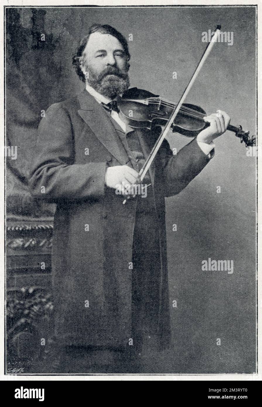 Joseph Joachim (1831 - 1907), musicista ungherese. Data: 1894 Foto Stock