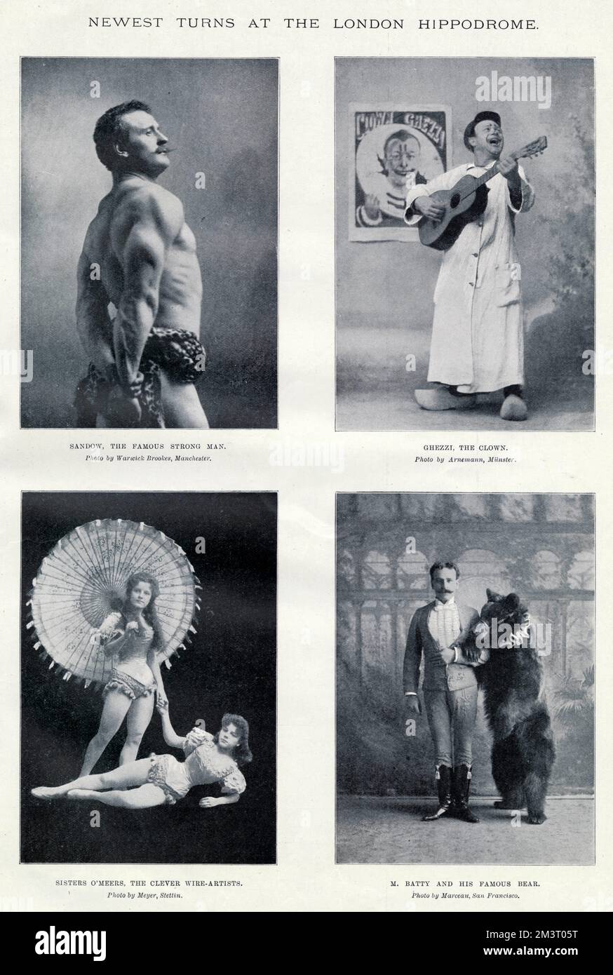 L'ultima svolta al London Hippodrome 1900 Foto Stock