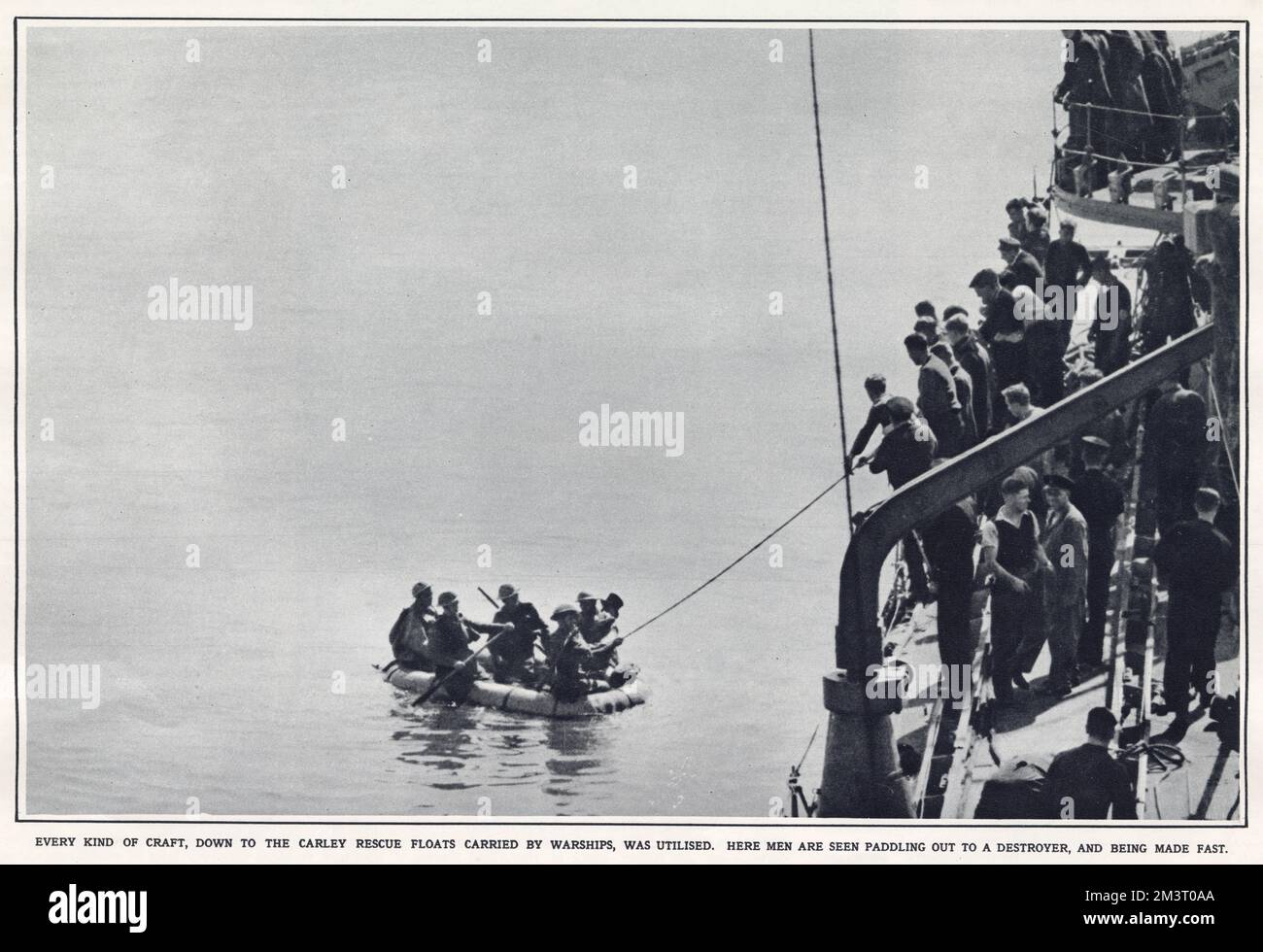 Dunkerque durante l'evacuazione, Francia settentrionale, seconda guerra mondiale Foto Stock