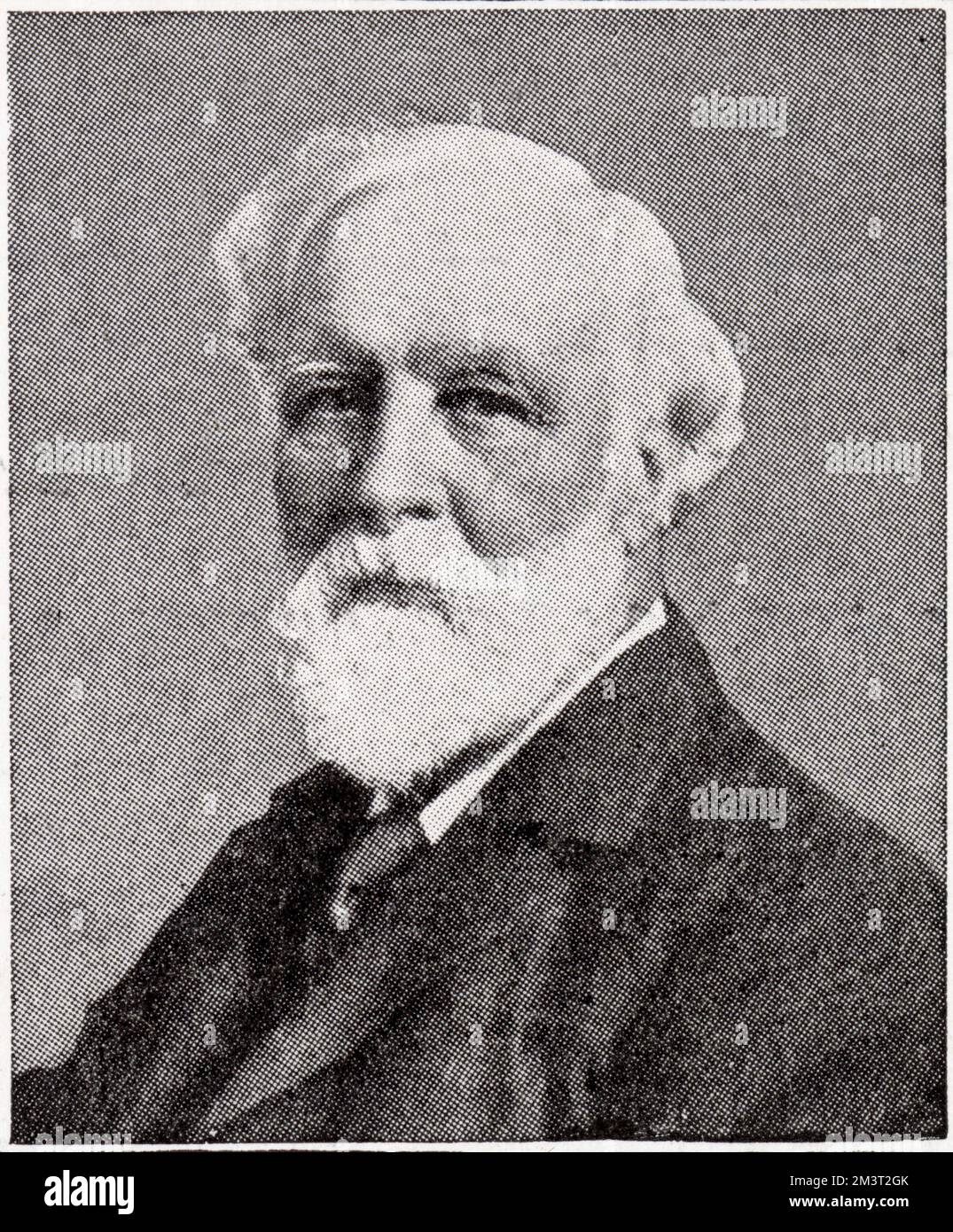 Sir Frank Marzials (1840 - 1912), scrittore e contabile generale dell'esercito. Data: 1910 Foto Stock