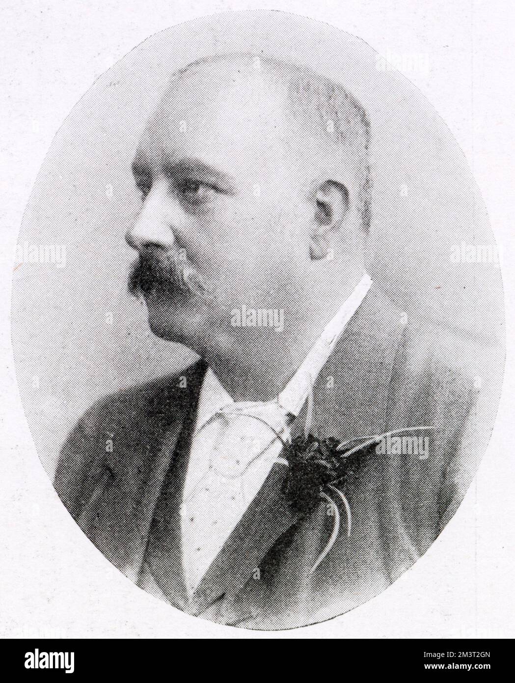 William John Crump (1850 - 1923), primo sindaco di Islington nel 1900-02. Foto Stock