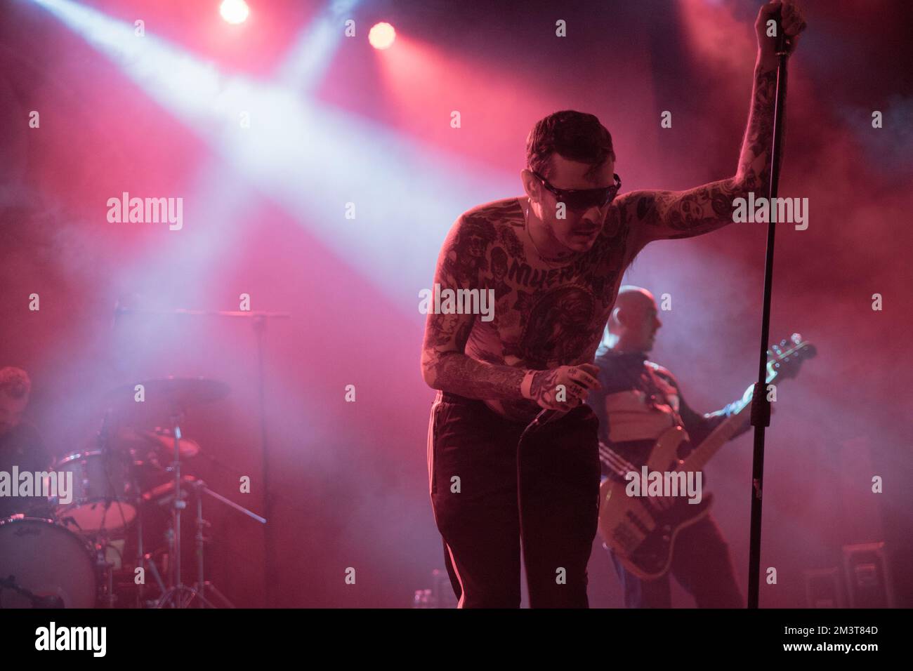 Milano, Italia. 15th Dec, 2022. I Viagra Boys vivono a Fabrique a Milano. (Foto di Carlo Vergani/Pacific Press) Credit: Pacific Press Media Production Corp./Alamy Live News Foto Stock