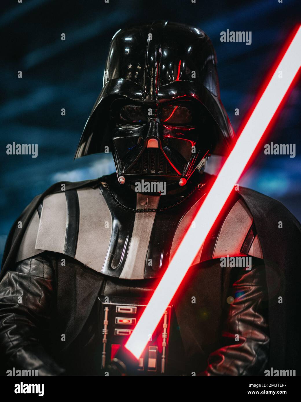 Cosplay Darth Vader Foto Stock