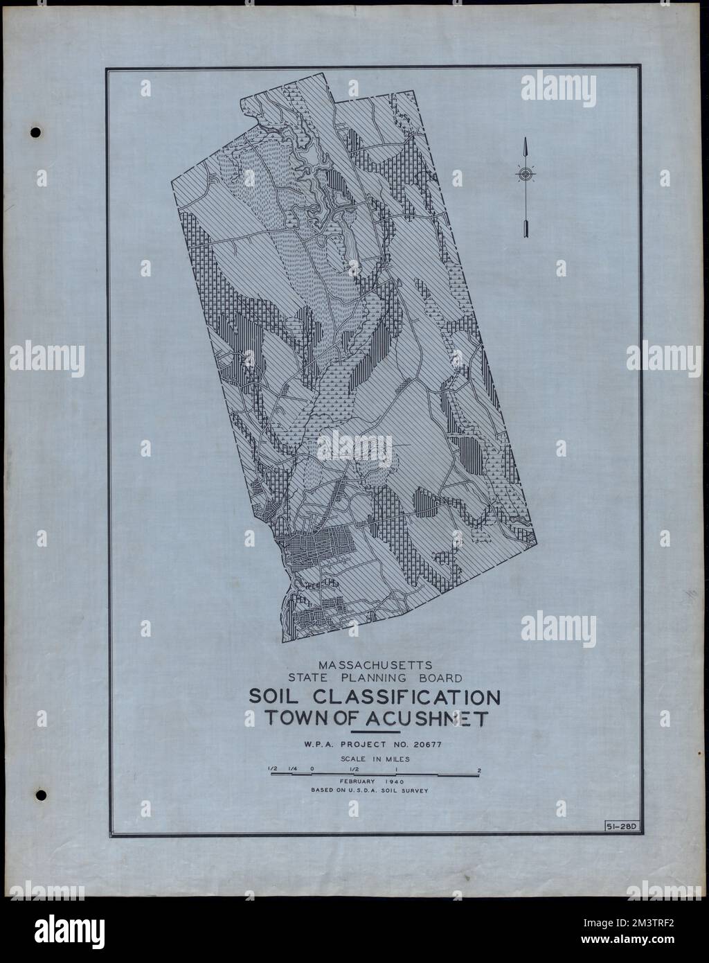 Classificazione del suolo Città di Acushnet , strade, città, mappatura dell'uso del suolo, mappatura del suolo, Stati Uniti. Works Progress Administration, Stati Uniti. Amministrazione dei progetti di lavoro. Massachusetts. Consiglio di pianificazione statale Foto Stock