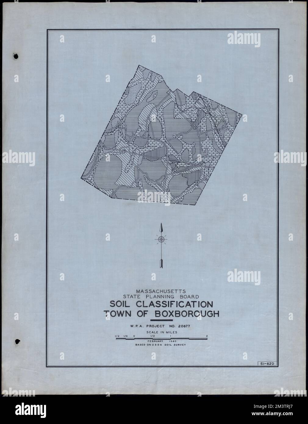 Classificazione del suolo Città di Boxborough , strade, città, mappatura dell'uso del suolo, mappatura del suolo, Stati Uniti. Works Progress Administration, Stati Uniti. Amministrazione dei progetti di lavoro. Massachusetts. Consiglio di pianificazione statale Foto Stock