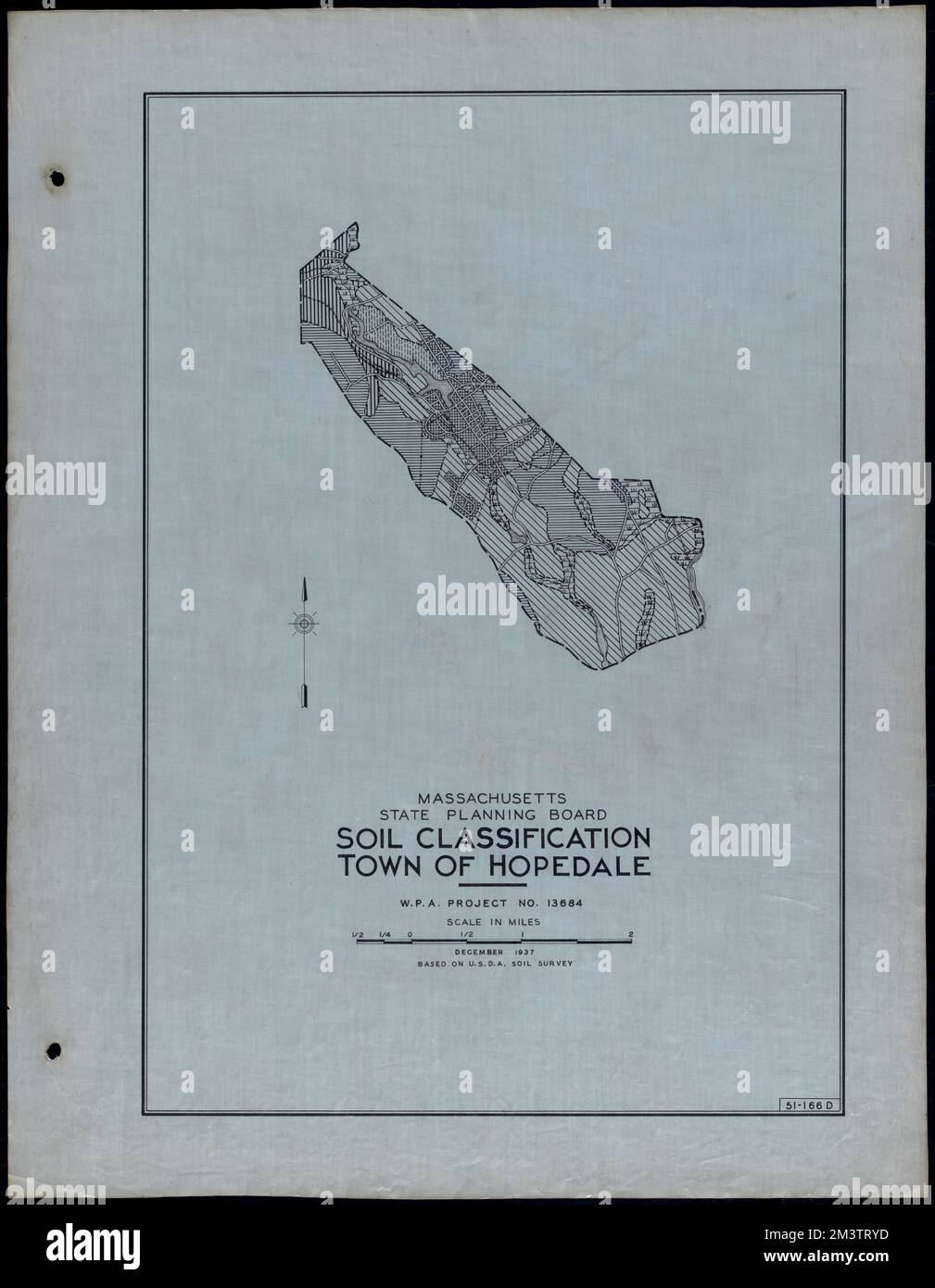 Classificazione del suolo Città di Hopedale , strade, città, cartografia dell'uso del suolo, cartografia del suolo, Stati Uniti. Works Progress Administration, Stati Uniti. Amministrazione dei progetti di lavoro. Massachusetts. Consiglio di pianificazione statale Foto Stock