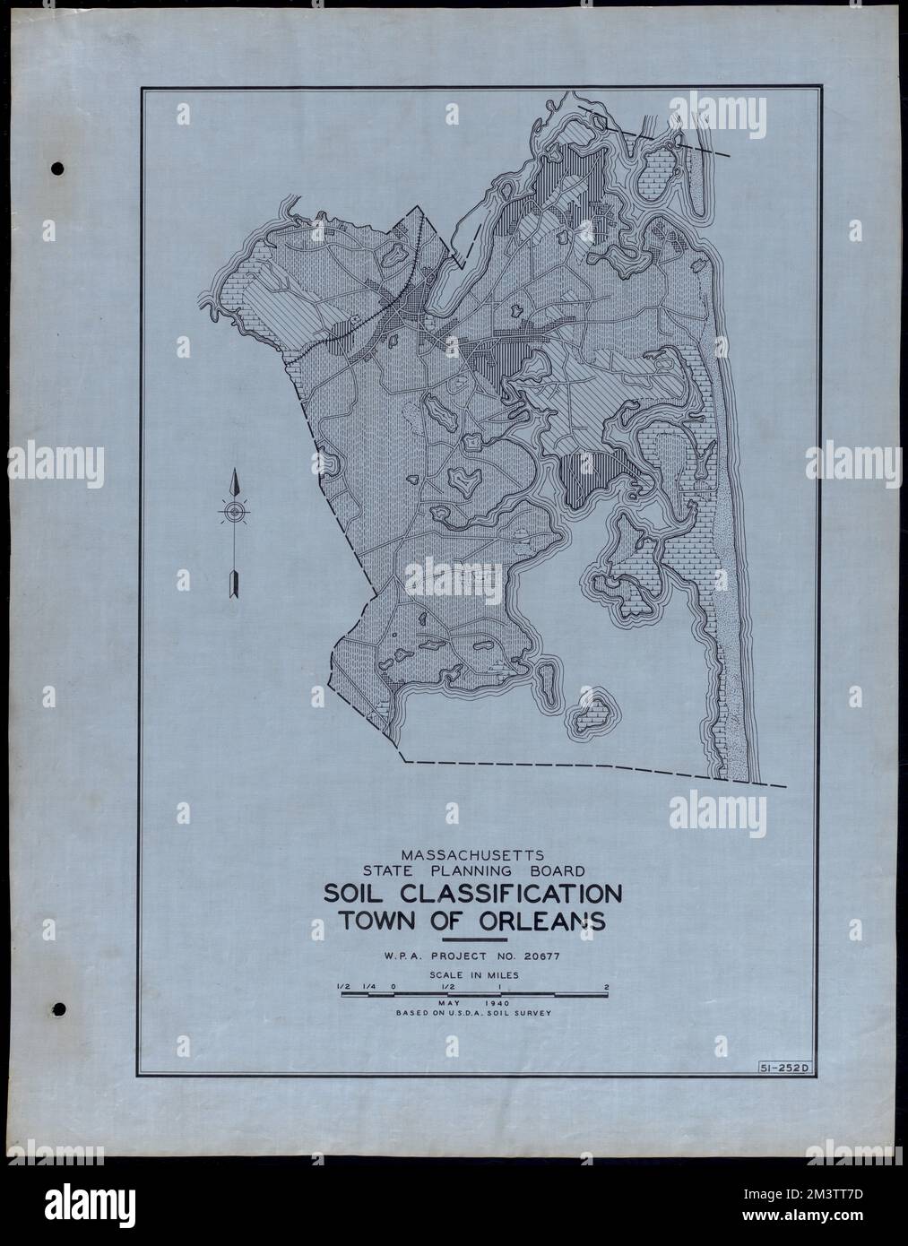 Classificazione del suolo Città di Orleans , strade, città, mappatura dell'uso del suolo, mappatura del suolo, Stati Uniti. Works Progress Administration, Stati Uniti. Amministrazione dei progetti di lavoro. Massachusetts. Consiglio di pianificazione statale Foto Stock