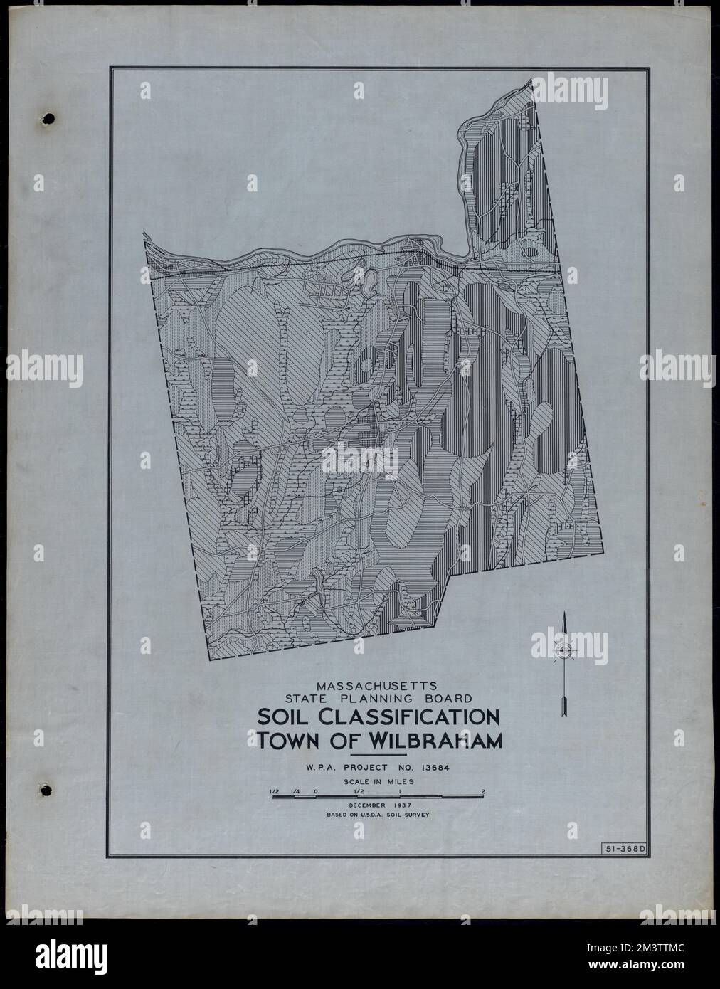 Classificazione del suolo Città di Wilbraham , strade, città, mappatura dell'uso del suolo, mappatura del suolo, Stati Uniti. Works Progress Administration, Stati Uniti. Amministrazione dei progetti di lavoro. Massachusetts. Consiglio di pianificazione statale Foto Stock