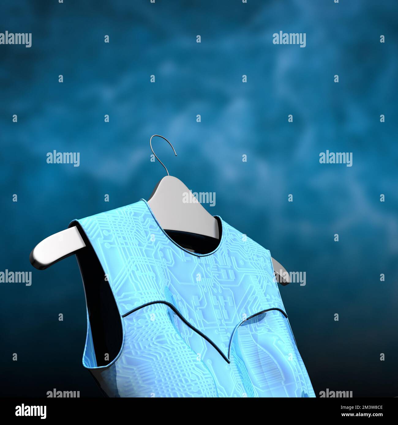 Abbigliamento elegante, illustrazione concettuale Foto Stock