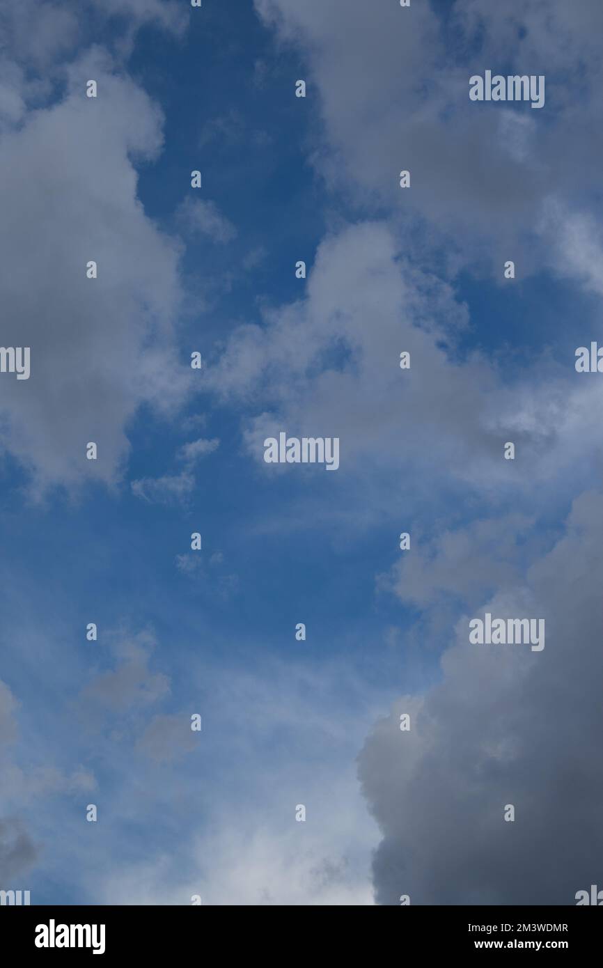Cambiamento delle condizioni meteorologiche estive nella regione di Highveld in Sud Africa Foto Stock