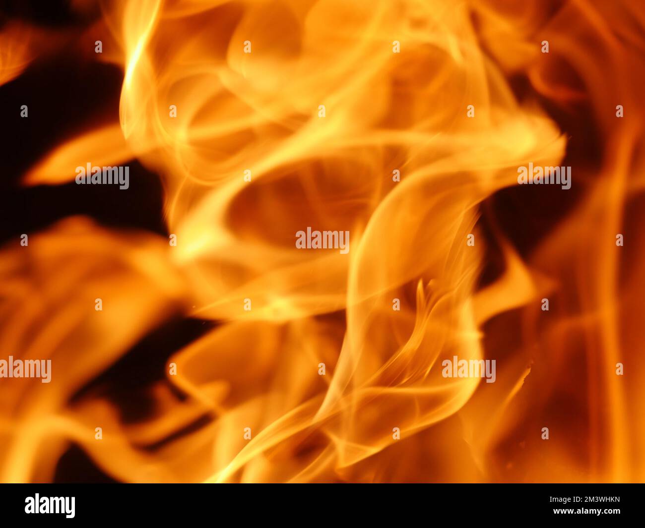 fuoco fuoco fiamma legno primo piano caldo Foto Stock