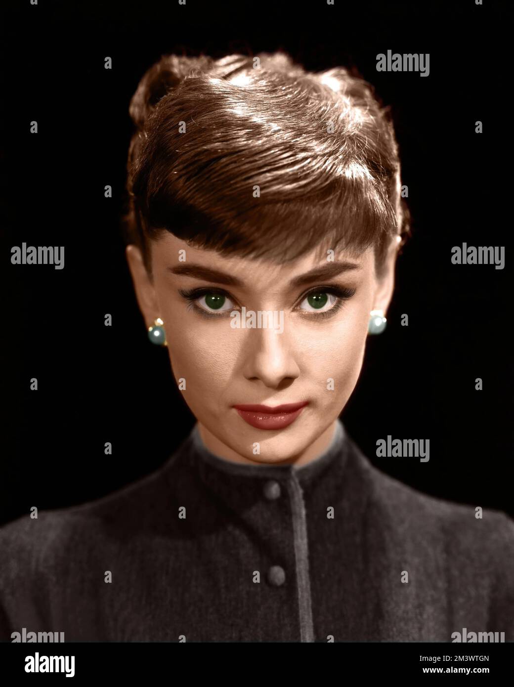 AUDREY HEPBURN in ROMAN HOLIDAY (1953), diretto da WILLIAM WYLER. Credit: FOTO DI PARAMOUNT / Album Foto Stock