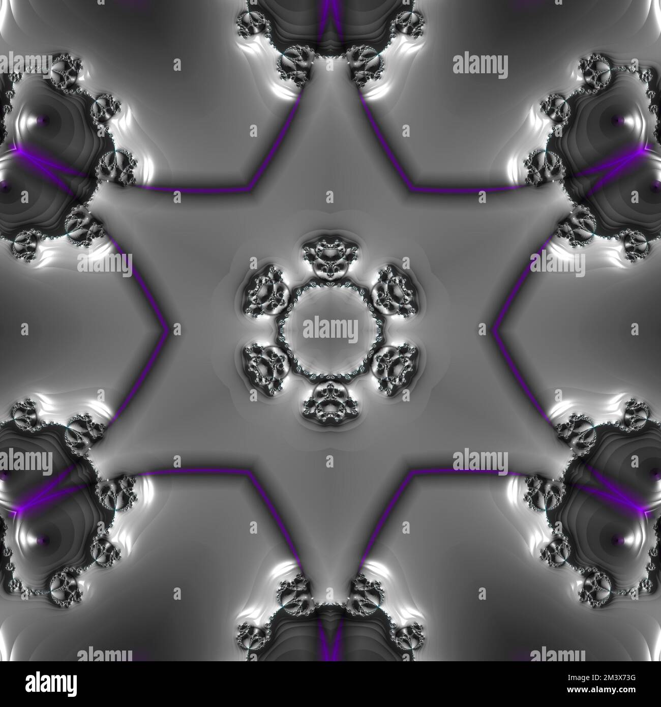 mandala arte vintage bianco e nero, antico indiano vedic background design artistico lavoro, vecchia pittura texture con molteplici forme matematiche Foto Stock