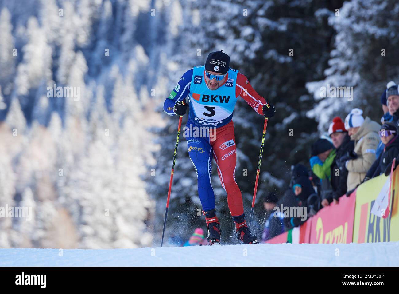 Davos, Schweiz, 17. Dicembre 2022. Renaud Jay beim Sprint Rennen am FIS Langlauf Weltcup Davos Nordic 2022 a Davos. Foto Stock