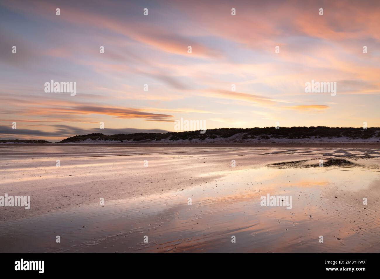 Druidge piscine e Druidge Bay. Northumberland, Regno Unito. 17 dicembre 2022. Fotografia di Richard Holmes. Foto Stock
