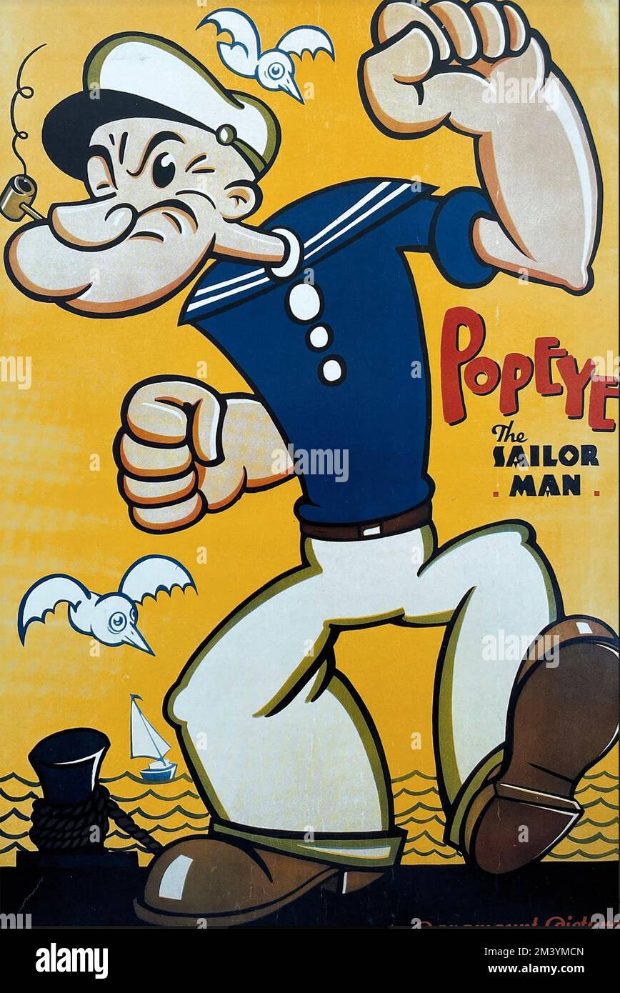 Popeye the sailor immagini e fotografie stock ad alta risoluzione - Alamy