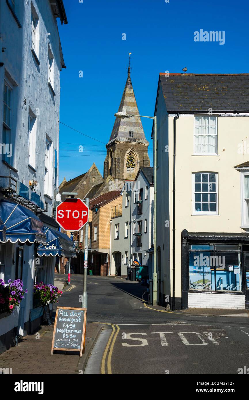 Pittoresca città portuale di Iifracombe, North Devon, Inghilterra, Regno Unito Foto Stock