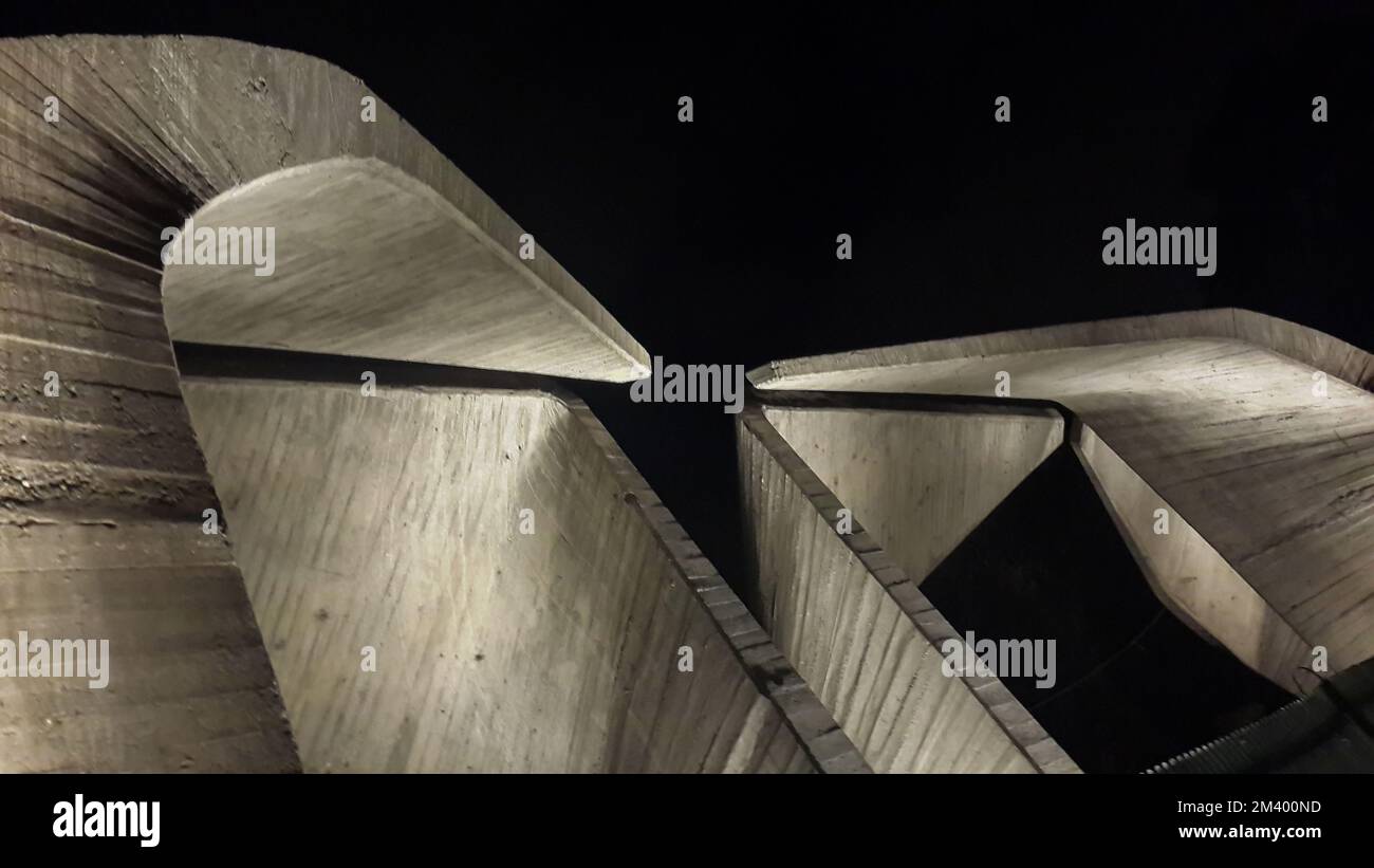 La porta dell'Università di Teheran, IRAN Foto Stock