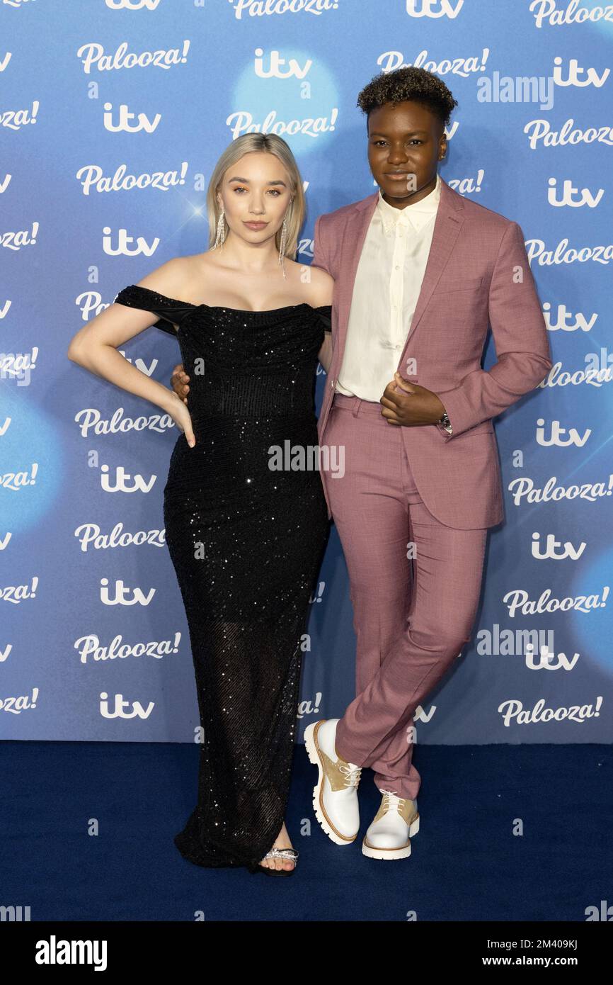 ITV Palooza al Royal Festival Hall di Londra, Regno Unito con: Ella Baig e Nicola Adams dove: Londra, Regno Unito quando: 15 Nov 2022 Credit: Phil Lewis/WENN Foto Stock