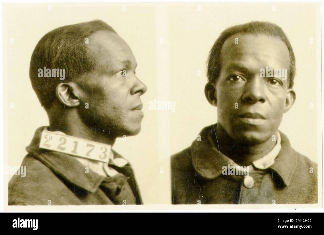 Fotografia di Louis Dixon. Bureau of Prisons, Inmate casi fascicoli. Foto Stock